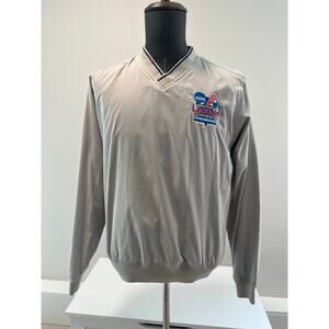 NEW NCAA 2006 Men's Lacrosse Philadelphia Pullover V-Neck Windbreaker Small JL